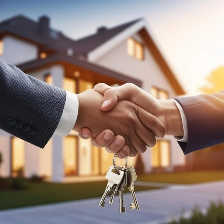 Reviewing offers on a home